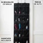 ORGANIZADOR COLGANTE PUERTA 24 BOLSILLOS TELA - DL2367
