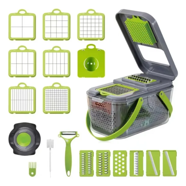 Mandolina Rayadora Cortadora 22 Piezas