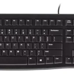 teclado Logitech K120 QWERTY español color negro