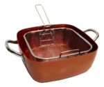 Olla Sarten Antiadherente Multiuso Revestimiento De Cobre l0203