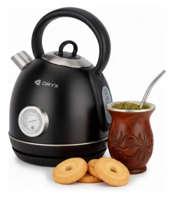 PAVA ELECTRICA RETRO CON VISOR DE TEMPERATURA 2200W 1,7 LT OR-JEE03