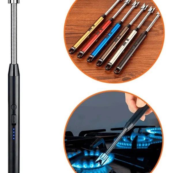 Encendedor Eléctrico Chispero Recargable Usb