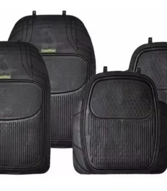 Cubre Alfombras Goodyear De Pvc De 4 Piezas Excelente gycm-415