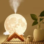 LAMPARA HUMIDIFICADOR DE ESENCIA DISEÑO LUNA 3D AIR-03 MELECH-157