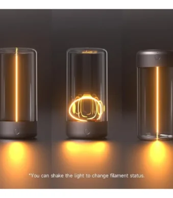 Lámpara Filamento Led Imán Recargable Velador Decorativo tl49