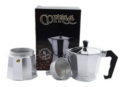 Cafetera Italiana En Aluminio De 600 ml CAF-701