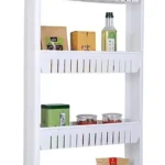 Organizador De Cocina Carrito Ruedas Despensero 4 Estantes 2018