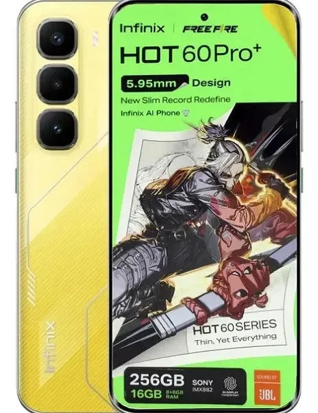 CELULAR INFINIX HOT60 PRO+ 256GB/8GB SIN DESCUENTO 6,8"