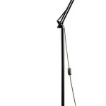 LAMPARA DE PIE CON BRAZO FLEXIBLE METALICA MT-331