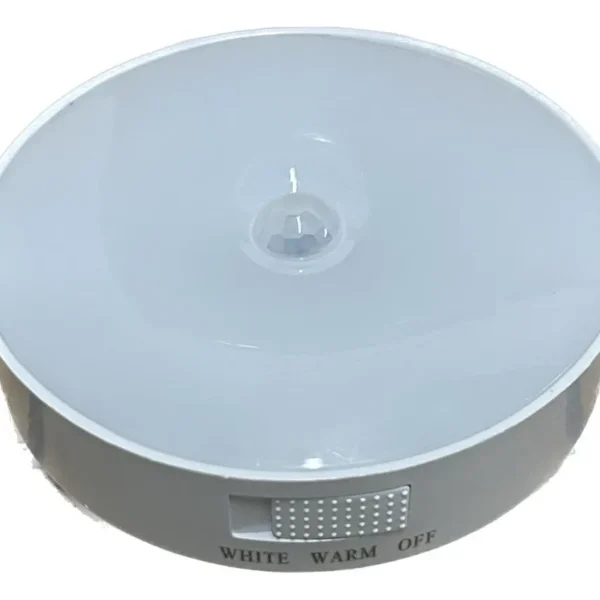 aplique Plafón Led Sensor Movimiento Recargable Candela 7403 - Blanco