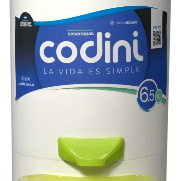 Secarropas Codini Innova Verde - Iv61 - 6.1kg