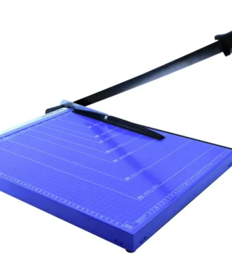 GUILLOTINA A3 DE 480MM AUTOAFILABLE CON PISA PAPEL Y GUÍA MAGNÉTICA DE BASE METÁLICA GLOBAL