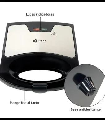 sandwichera acero oryx