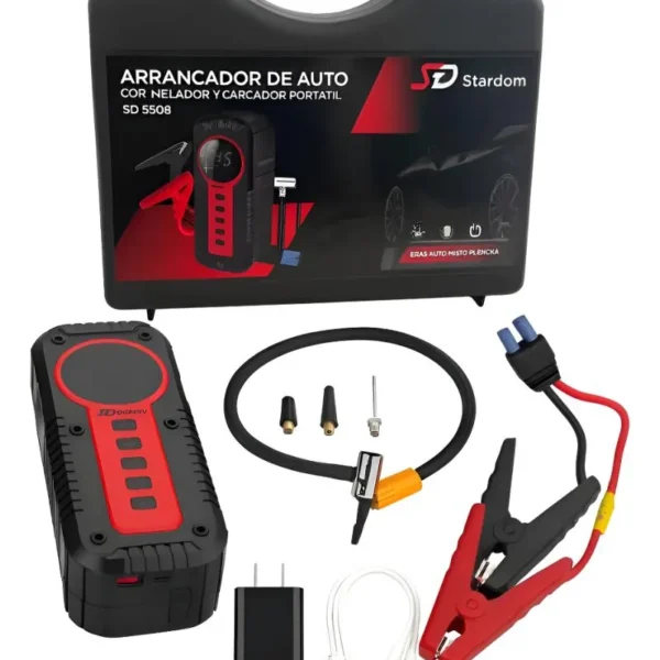 ARRANCADOR DE AUTO SD-3508 MAS COMPRESOR STARDOM
