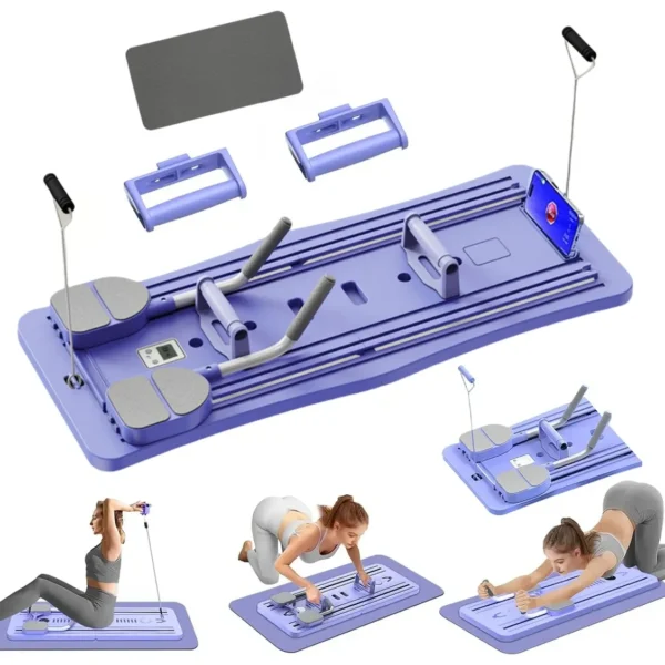 Tabla De Entrenamiento Fitness Multifuncional 6 En 1 Púrpura dl1062