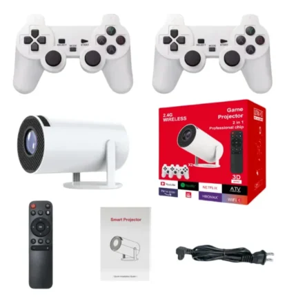 proyector hy300game android y consola con joystick