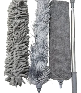 PLUMERO EXTENSIBLE CON 3 CABEZALES INTERCAMBIABLES MELECH-594