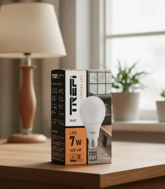FOCO LED A60 7W CALIDA TREFI
