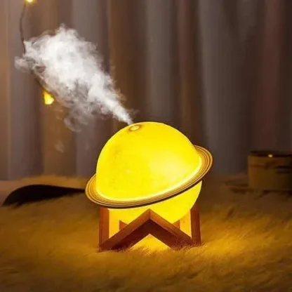 Humidificador Saturno Velador Luz Led dq704