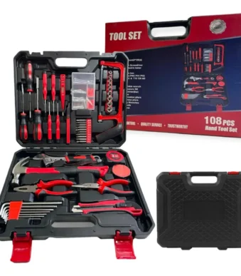 Caja Herramientas 108 Piezas Manuales Completa Maletin