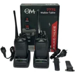 Walkie-talkie Om 777s Con 16 Canales kit x 2 unidades