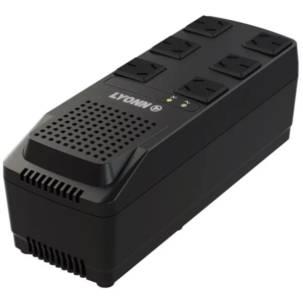 Estabilizador de tensión Lyonn TCA 1200NV 1200VA entrada y salida de 220V