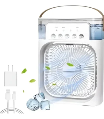 Mini Ventilador Coolin Humidificador Aire Frio Hielo Control t2-4