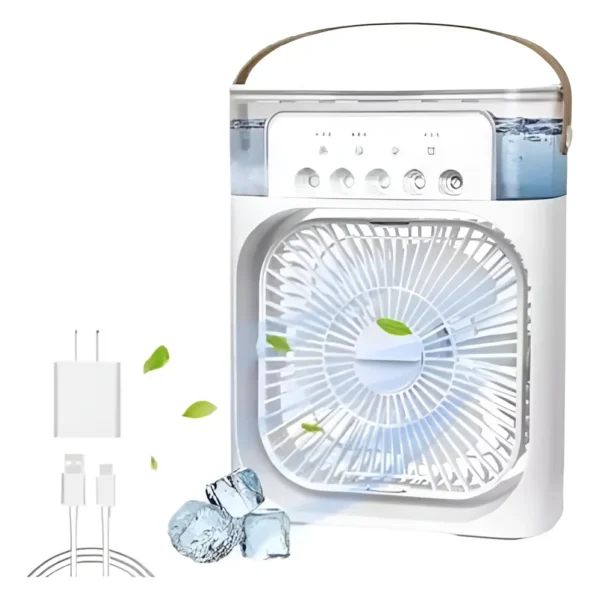 Mini Ventilador Coolin Humidificador Aire Frio Hielo Control t2-4