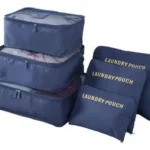 set de 6 Organizadores De Valija Set De Viaje distintos tamaños