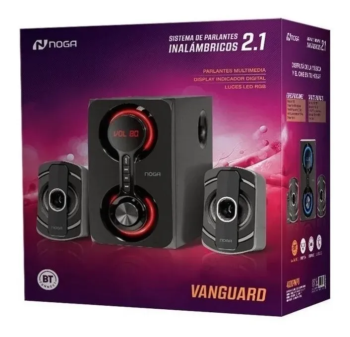 parlante 2.1 noga vanguard 40w parlante 2.1 noga vanguard 40w