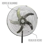 ventilador om 18" 3 en 1 5 paletas 90w