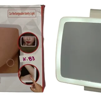 Espejo Con Luz Led Maquillaje Para Auto Táctil em088