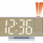 Reloj Despertador Proyector Con Calendario