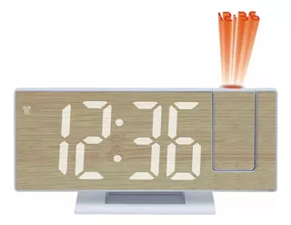 Reloj Despertador Proyector Con Calendario