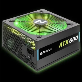 Fuente Alimentación Para Pc Rgb Power Atx 600w 220v Leds Rgb