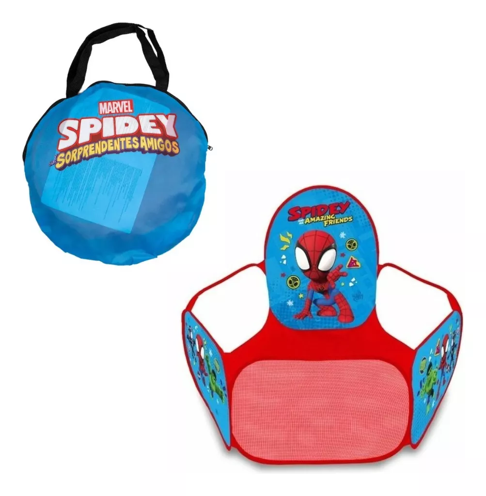 Pelotero Infantil Spidey Princesas Autoarmable 5516 120x120x75cm Pelotero Infantil Spidey Princesas Autoarmable 5516 120x120x75cm