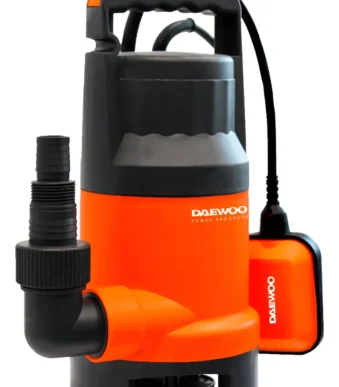 BOMBA SUMERGIBLE DESAGOTE AGUA SUCIA DAEWOO 750W 1HP NARANJA DASDP750K
