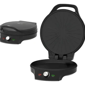 Pizzera Electrica Pizza Maker Antiadherente 2000w Color Negro or-pz200