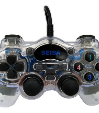 JOYSTICK SEISA ANALOGICO SJ-703 PC 703 TRANSPARENTE