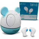 auricular kids panda btwins 25 noga net bluethoot celeste