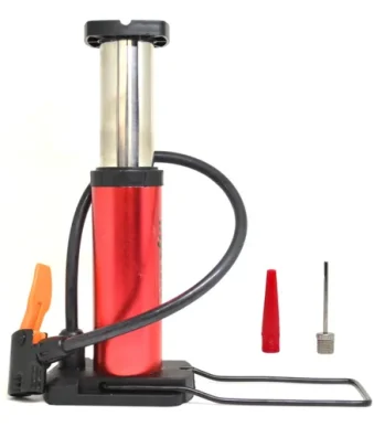 Mini Inflador Portatil Pie Y Valvula Universal bn1413