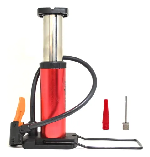 Mini Inflador Portatil Pie Y Valvula Universal bn1413