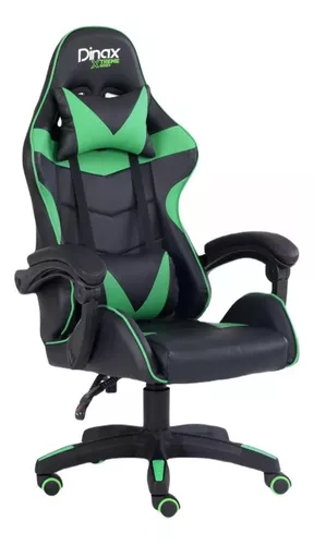 silla gamer dinax verde