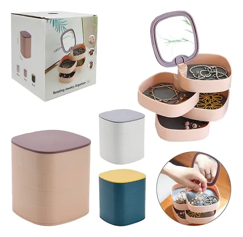 organizador de joyas ld-668 giratorio