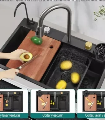 Bacha inteligente multifuncion sink dl1073