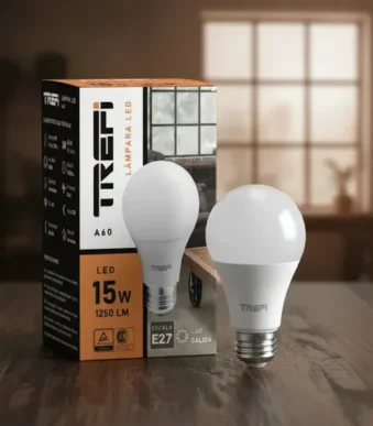 FOCO LED A60 15W CALIDA TREFI