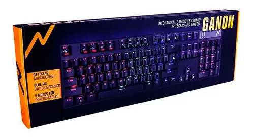 TECLADO MECANICO NOGA GANOM CON BACKLIGHT