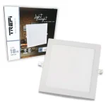panel cuadrado embutir frio trefi 18w