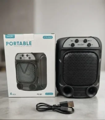 PARLANTE PORTATIL BLUETOOTH 4" - GTS-2425
