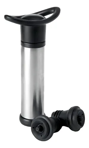 Bomba de Vacío Para Botellas de Vino Con 2 Tapones gn-0122